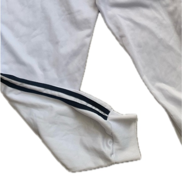 Bundle 3 Men's large Athletic sweat & Track Pants white, black Stripes, 2 green - Picture 11 of 11